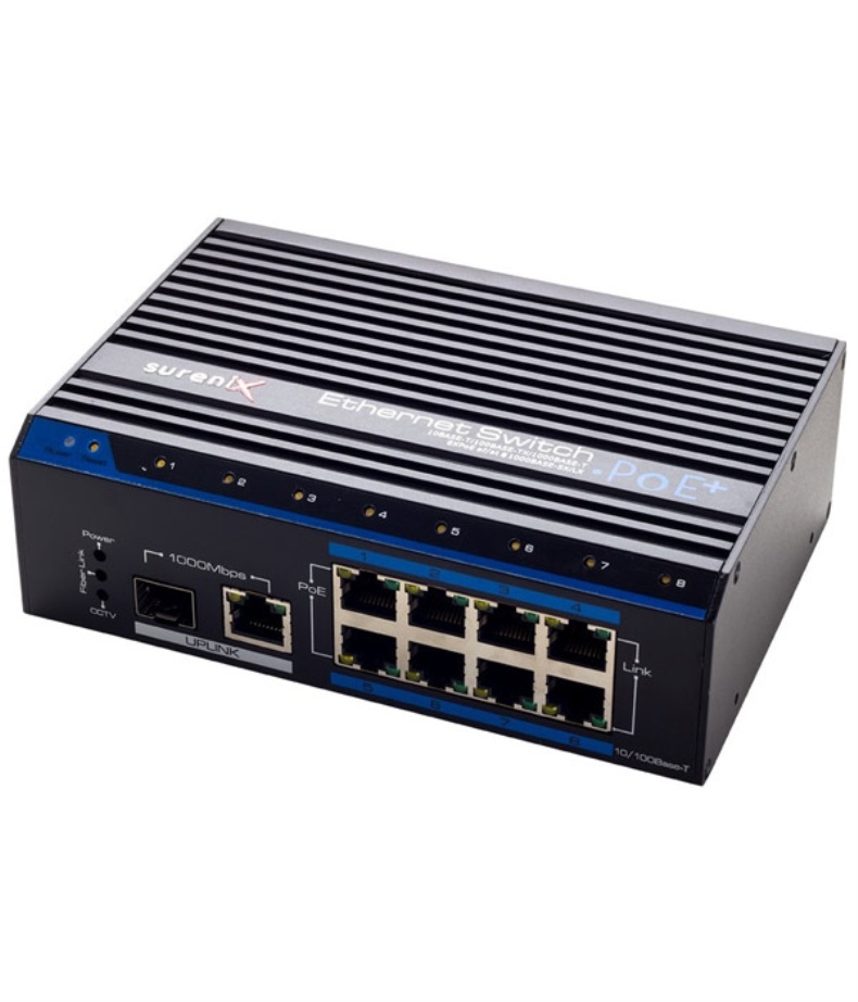 ONSW-IMS8PP 8 Port PoE Network Switch